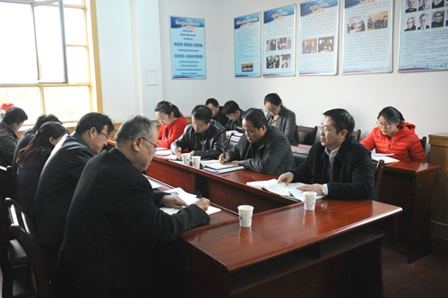 夏天东书记参加机关二支部“两学一做”第四专题学习研讨